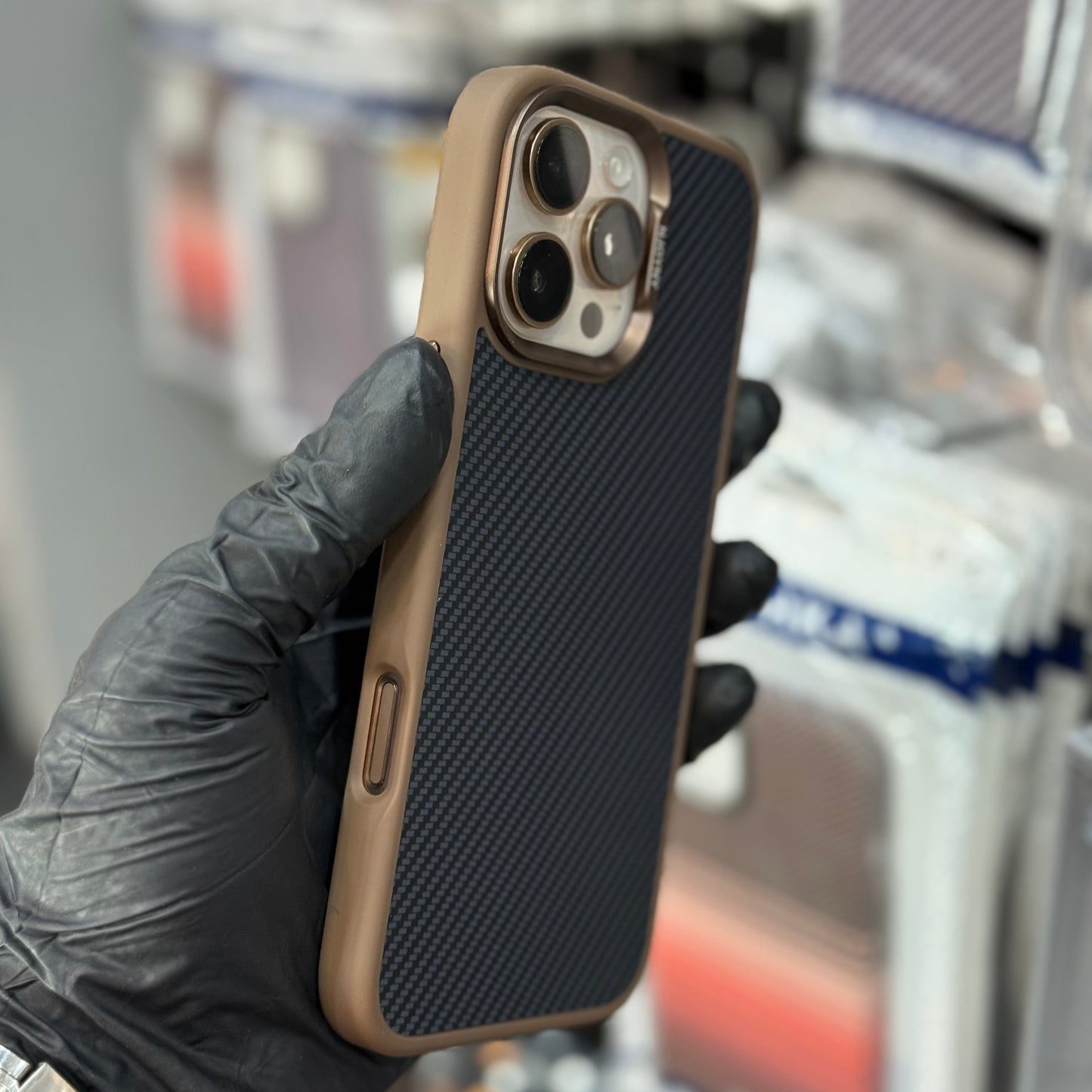 NJOYNY Carbon Fiber Case