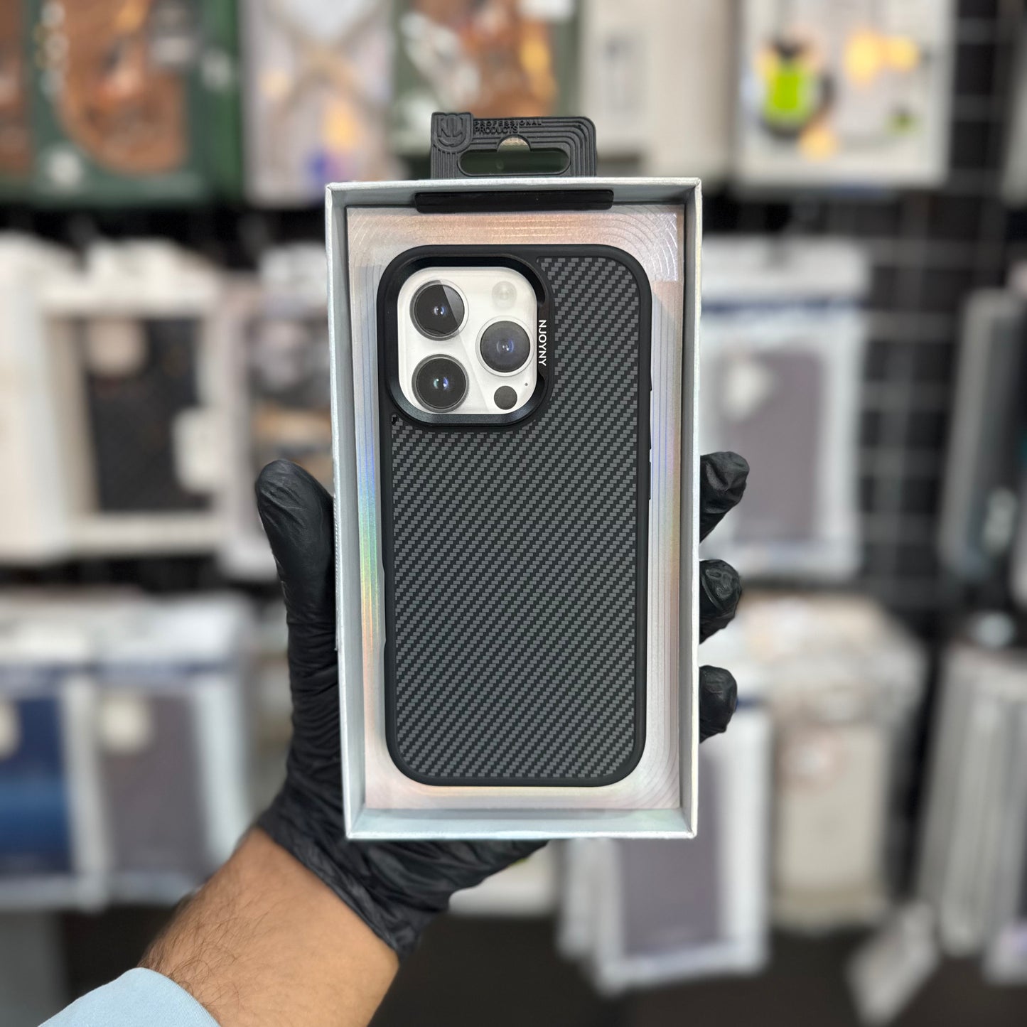 NJOYNY Carbon Fiber Case