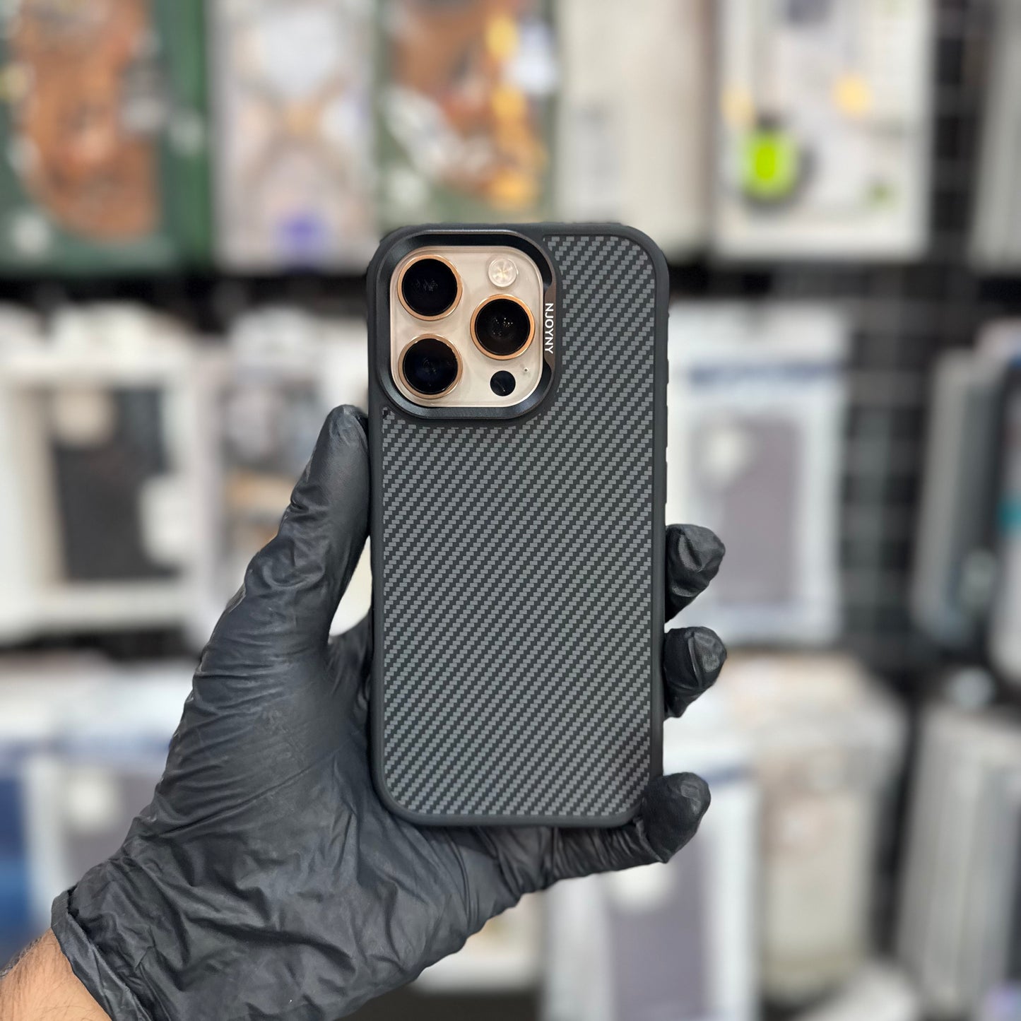 NJOYNY Carbon Fiber Case