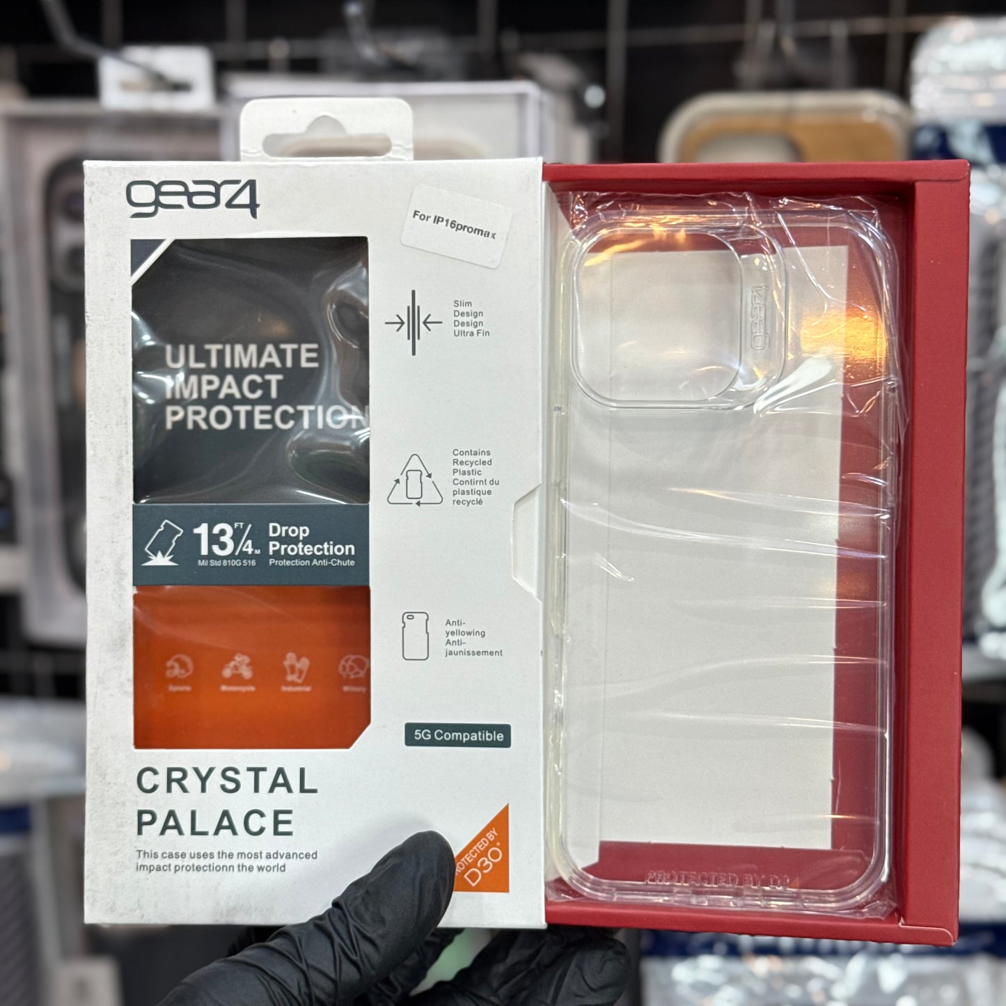 GEAR4 Crystal Palace Clear Case