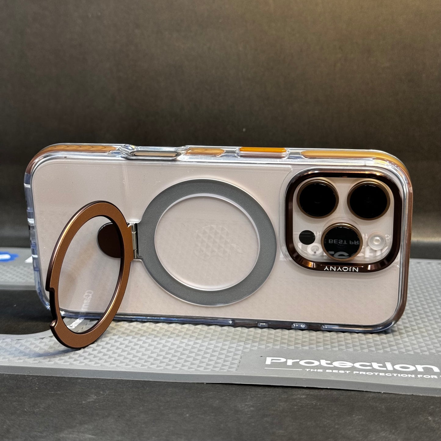 NJOYMY Magsafe Case With Stand 16 Pro, 16 Pro Max