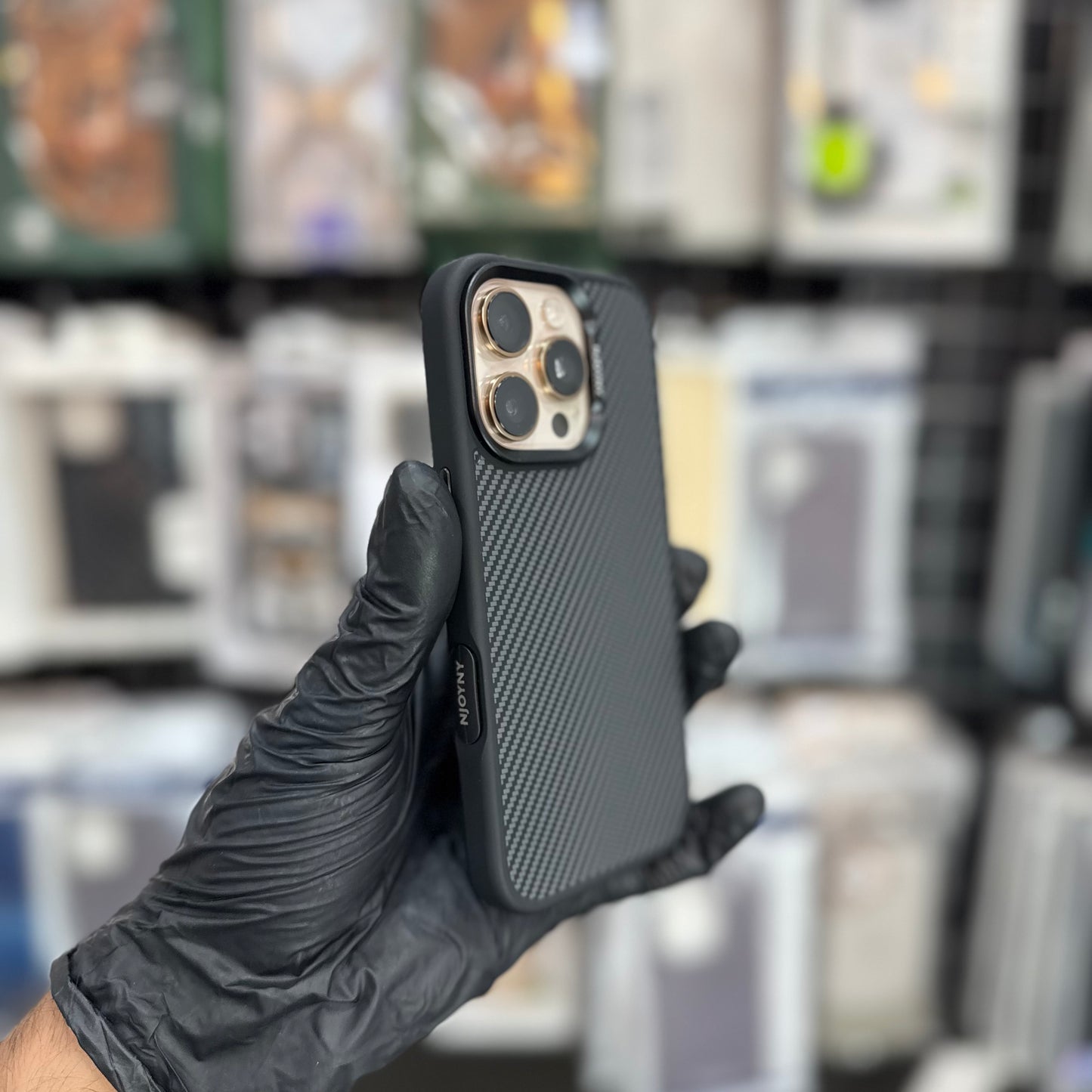 NJOYNY Carbon Fiber Case