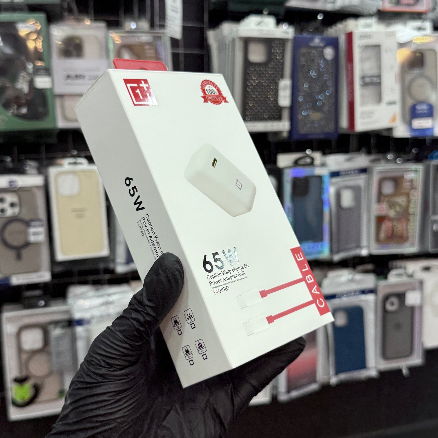 ONEPLUS 65W Charger With Cabe Type-C