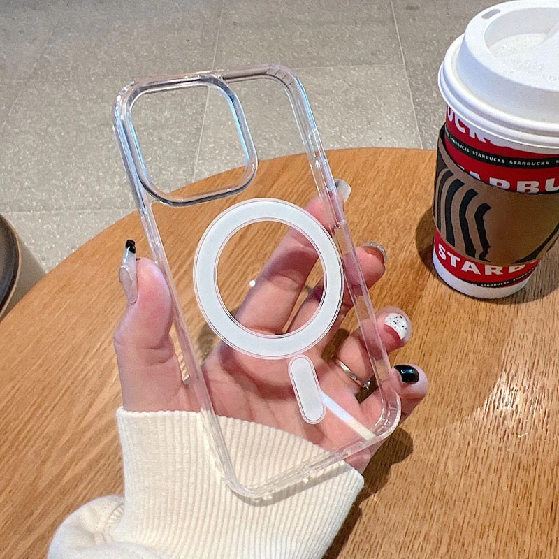 Transparent Magsafe (Supports Magsafe Charge)
