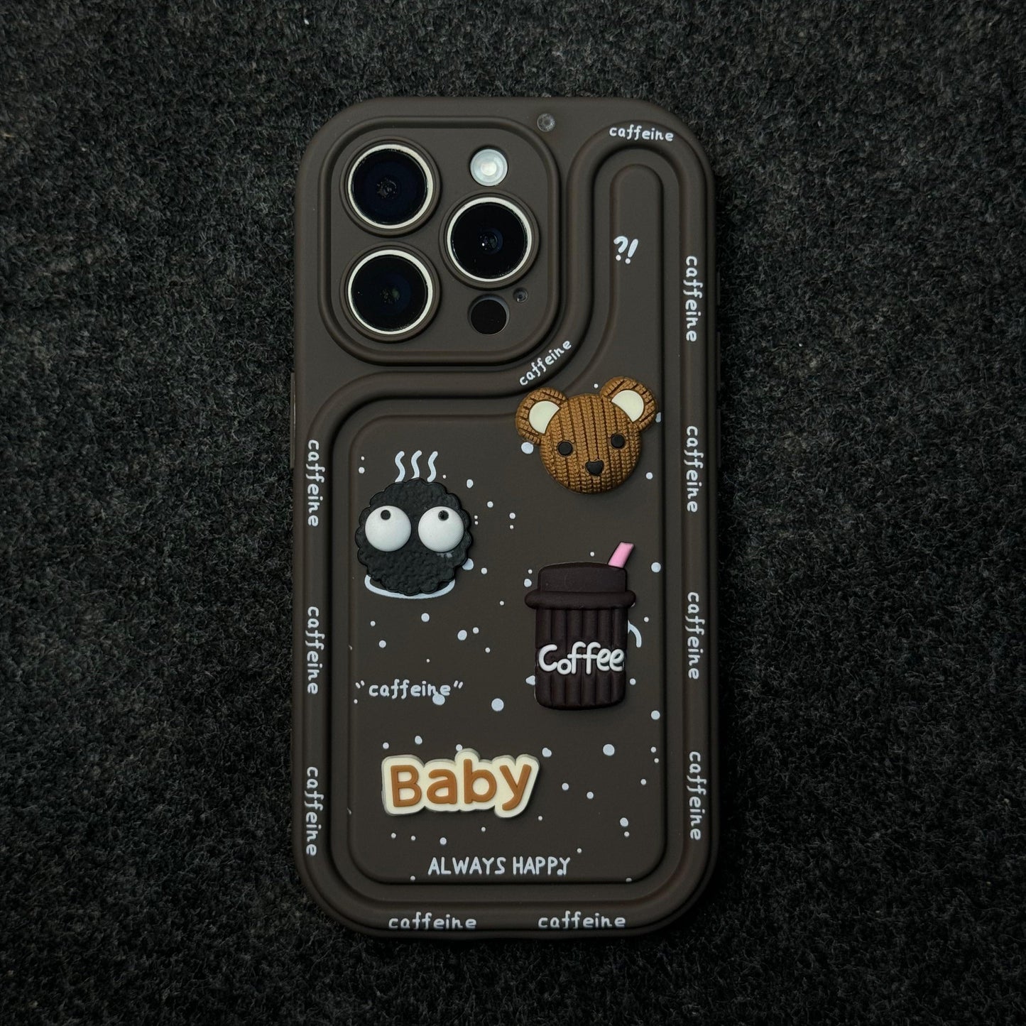 3D Cute Bear Soft Silicone Case