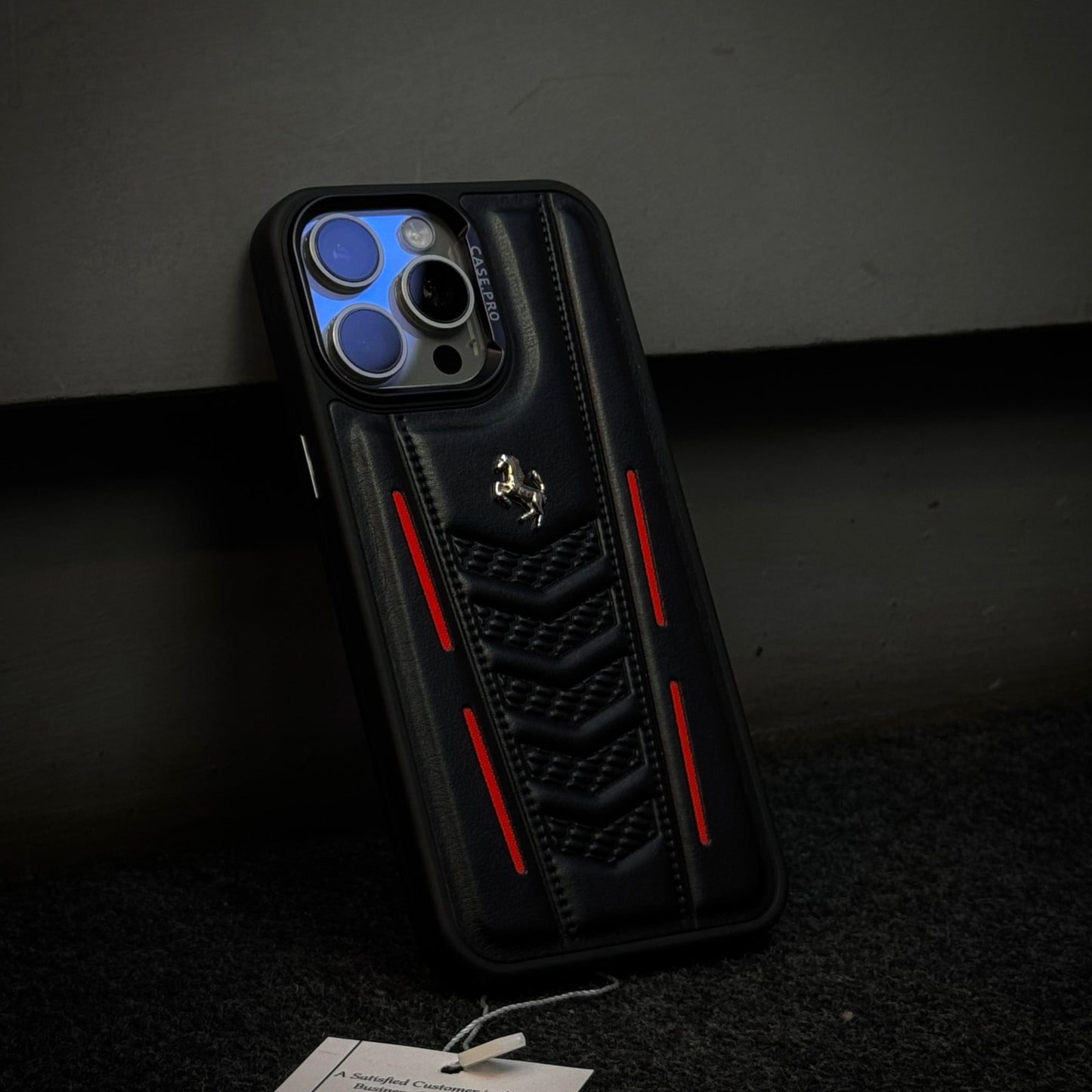 Case Pro Ferrari Logo Case