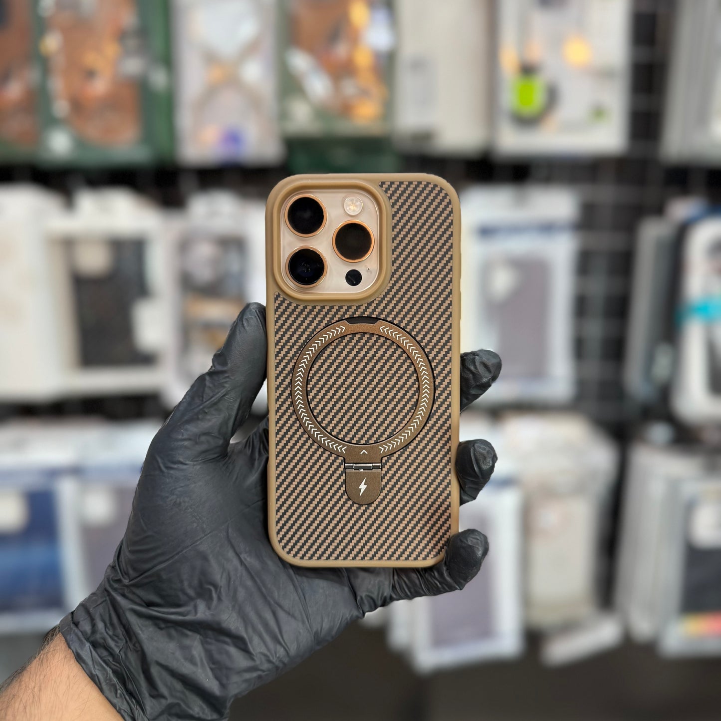 Carbon fiber Stand Case