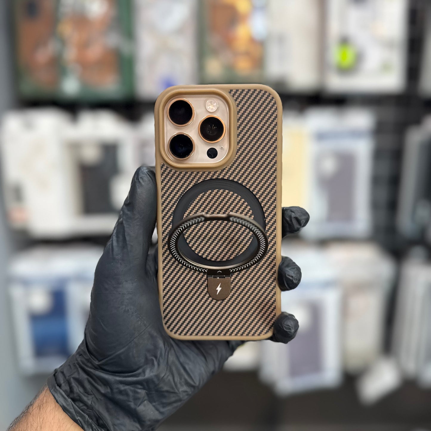 Carbon fiber Stand Case